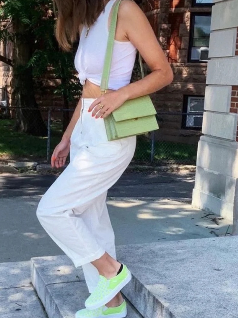Aritzia White Utility Pant Size 4
